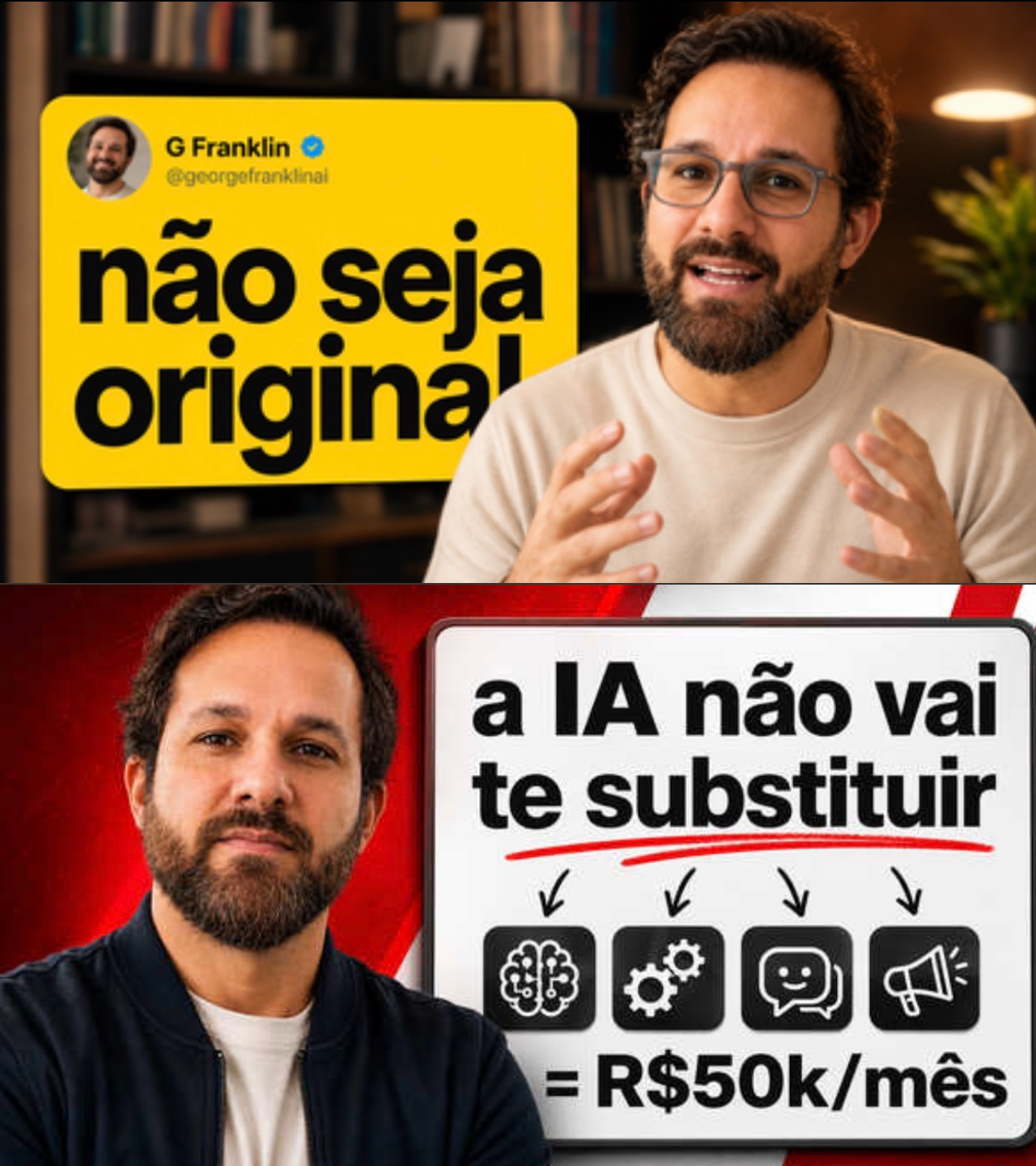Thumbnail — Projeto Tech com IA